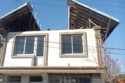 خسارت تندباد به ۲۸۰ واحد مسکونی در بخش کجور
