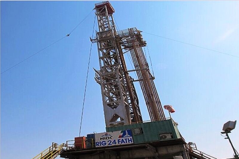 حفر ۱۰۰ حلقه چاه نفت و گاز با ناوگان ملی حفاری