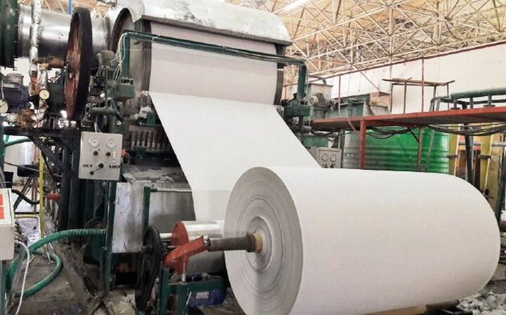 کارخانه چوب و کاغذ مازندران ۱۷۰ هزار تن از واردات کاغذ را می‌کاهد 