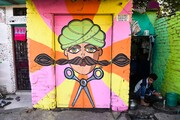 نقاشی های دیواری برای جذب گردشگران در هند