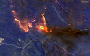 تصاویر هوایی از آتش سوزی گسترده در استرالیا