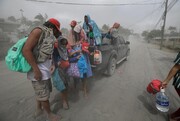 فعال شدن آتشفشان تال در فیلیپین
