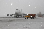 برقراری پروازهای ورودی و خروجی فرودگاه مهرآباد