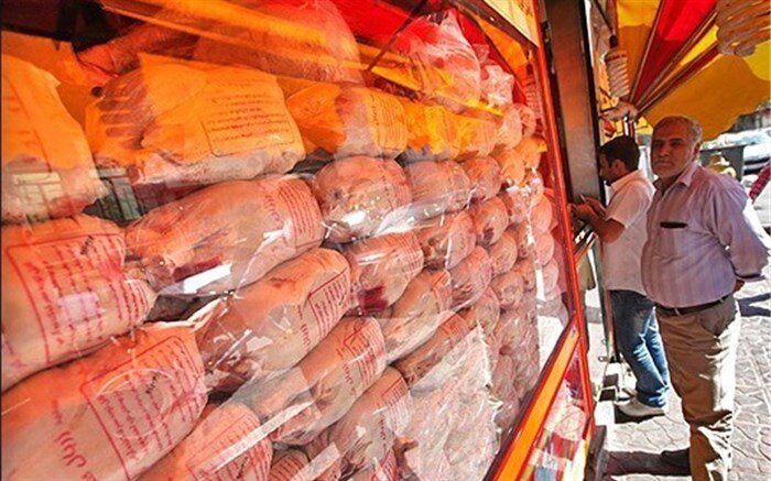 قیمت مرغ و مشتقات آن در استان تهران