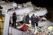 لحظاتی دیده نشده از زلزله ترکیه؛ وقتی زمین بالا و پایین می‌شود