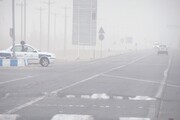 طوفان شن راه ارتباطی ۵۰ روستای ریگان را مسدود کرد