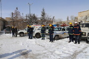 چهار اکیپ عملیاتی جهت کمک به بحران برف به استان گیلان اعزام شد