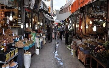 بازار سرد شب عید در مازندران
