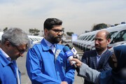 آمبولانس های ایران خودرو دیزل آماده تحویل به ناوگان امدادی