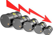 قیمت نفت خام ۲۵ درصد کاهش یافت