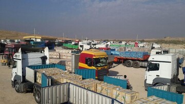 ۴۵۳ میلیون دلار کالا از پایانه مرزی مهران صادر شد