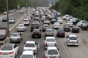 تردد در جاده های کشور ١٢ درصد افزایش یافت
