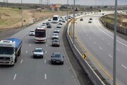 ترافیک سنگین در آزاد راههای زنجان حاکم است