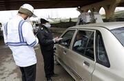 جریمه۴۴۰ خودرو متخلف در مبادی ورودی و خروجی استان تهران/۱۳۰ هزار خودرو بازگشت داده شد