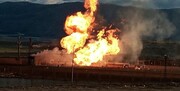 جزئیات انفجار خط لوله گاز در گردنه حلوایی شهرستان بروجن