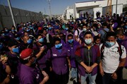 اعتراض کارگران مکزیکی علیه شرکت‌های امریکایی