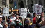 ۱۴۰۰ کارگر اعتصاب کننده یک شرکت آمریکایی اخراج می شوند