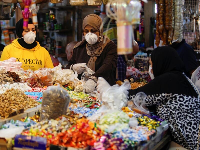 بازار عراق در آستانه ماه مبارک رمضان