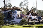 خسارات طوفان در آمریکا