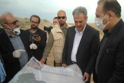 وزیر جهاد کشاورزی از طرح های کشاورزی مهران و دهلران بازدید کرد