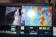 اسکنر حرارتی تشخیص کرونا در فرودگاه آبادان نصب شد