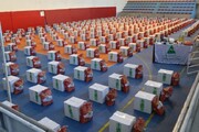 توزیع ۲ هزار و ۶۰۰ بسته معیشتی توسط ستاد اجرایی فرمان امام در دزفول