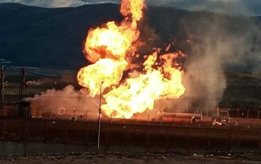انفجار در خط لوله گاز اروپا