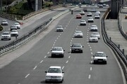 کاهش ۱۰.۹ درصدی تردد در جاده‌های کشور