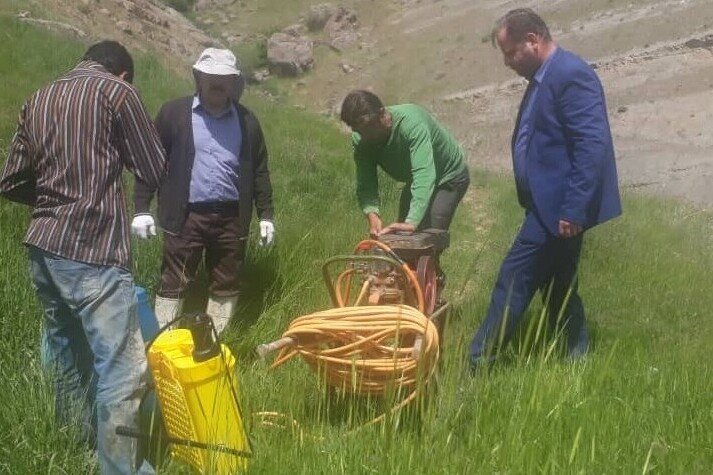 شناسایی ۲ کانون انتشار ملخ در شهرستان کرج