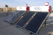 ۳۳۰ آبگرمکن خورشیدی در روستاهای زنجان نصب شده است