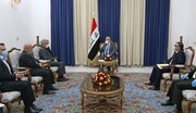 رئیس جمهور عراق خواهان توسعه همکاری با ایران در حوزه آب و برق شد