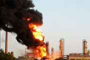 آتش‌سوزی پالایشگاه نفت تهران مهار شد/ یک کشته و یک زخمی در اثر حریق