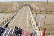 پل جدید مرزی سرخس ترانزیت بین ایران و ترکمنستان را تسهیل می کند