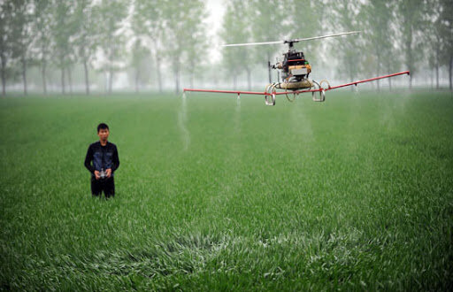 پرواز در مزرعه| توسعه کشاورزی نوین و ماشینی در مازندران