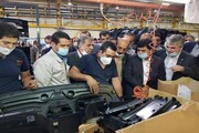 خط تولید رباتیک قطعات خودرو در قزوین به بهره‌برداری رسید