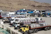 ۷۱ هزار تن محصولات کشاورزی از مرز مهران به عراق صادر شد