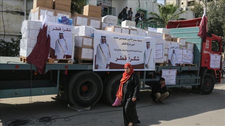 قطر از کمک ۱۰۰ میلیون دلاری به سوریه رونمایی کرد