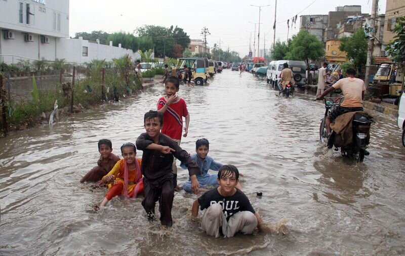 سیل در کراچی