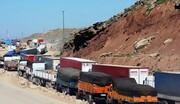 عبور هفتگی ۵۰۰ کامیون از مرز ایران به عراق