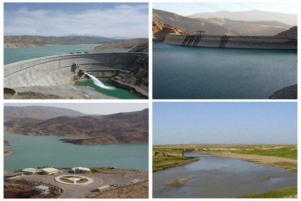 حجم آب سدهای آذربایجان غربی ۹ درصد کاهش یافت