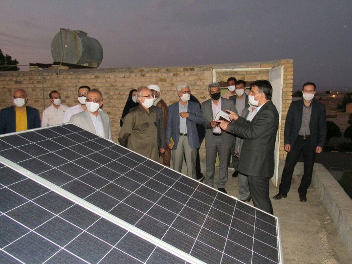 نیروگاه خورشیدی در دانشگاه فنی و حرفه ای استان سمنان ایجاد شد 