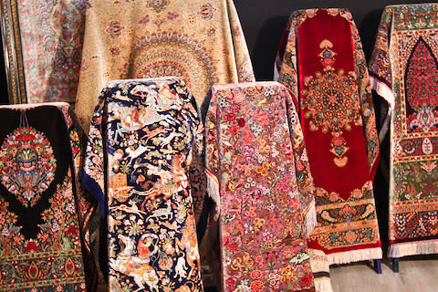 بافت بیش از ۲۲ هزار مترمربع فرش دستباف در کرمانشاه 