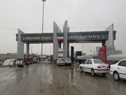 مرز میلک مجددا توسط رانندگان افغانستانی بسته شد