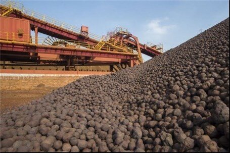 رشد ۱۰ درصدی تولید گندله سنگ آهن؛ تولید به ۴۷.۵ میلیون تن رسید