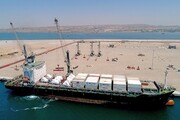 رشد چشمگیر واردات کالا به بزرگ‌ترین بندر اقیانوسی ایران/ پهلوگیری کشتی ۶۸هزار تنی در چابهار