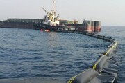 لکه نفتی ایجاد شده در نزدیکی سکوهای نفت العربیه عربستان پاکسازی شد