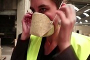 اولین ماسک تجزیه‌پذیر در اروپا