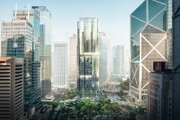 ساخت آسمان خراش به شکل گل ارکیده در هنگ کنگ