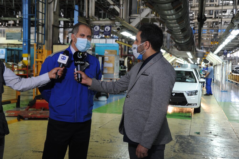 تیراژ تولید محصولات گروه صنعتی ایران‌ خودرو به روزانه ۲۵۰۰ دستگاه می‌رسد