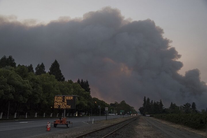 آتش سوزی کالیفرنیا 10